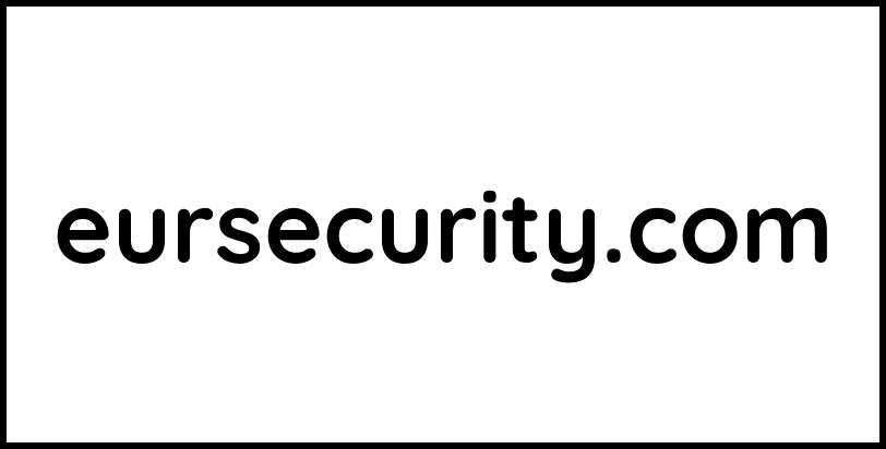 eursecurity.com