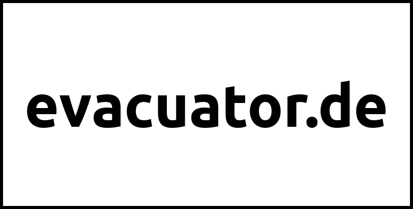 evacuator.de