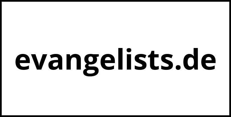 evangelists.de