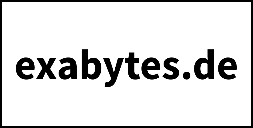 exabytes.de