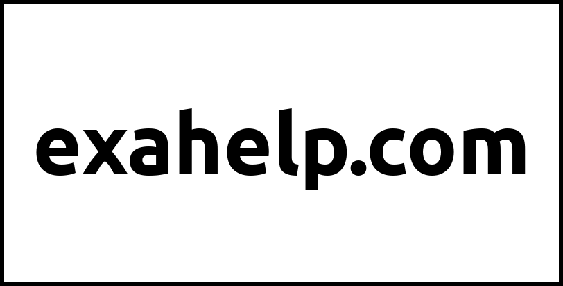 exahelp.com