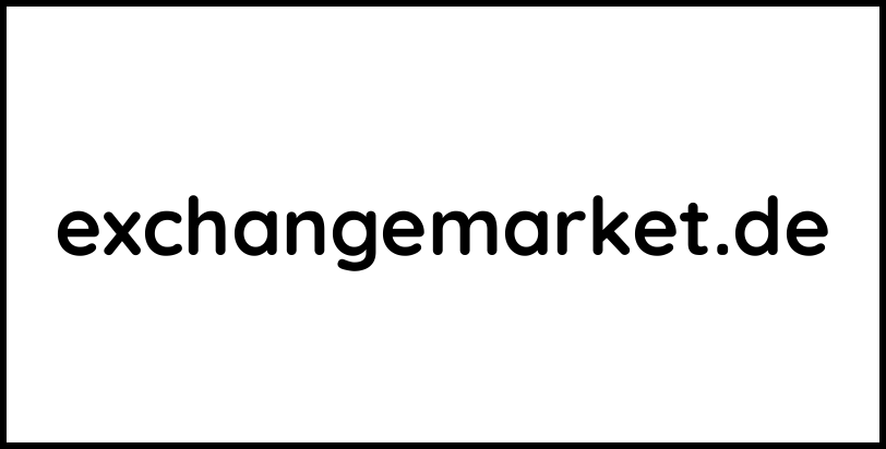 exchangemarket.de