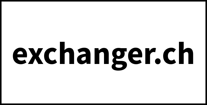 exchanger.ch