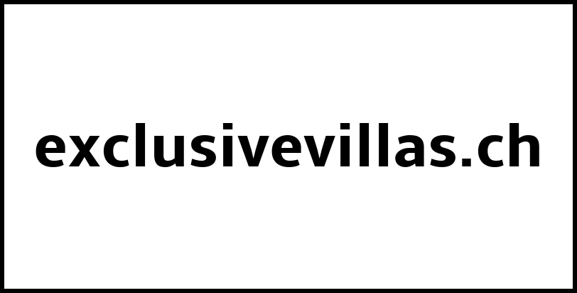 exclusivevillas.ch