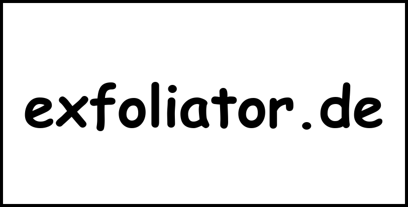 exfoliator.de