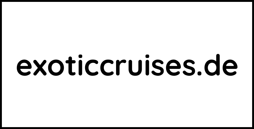 exoticcruises.de