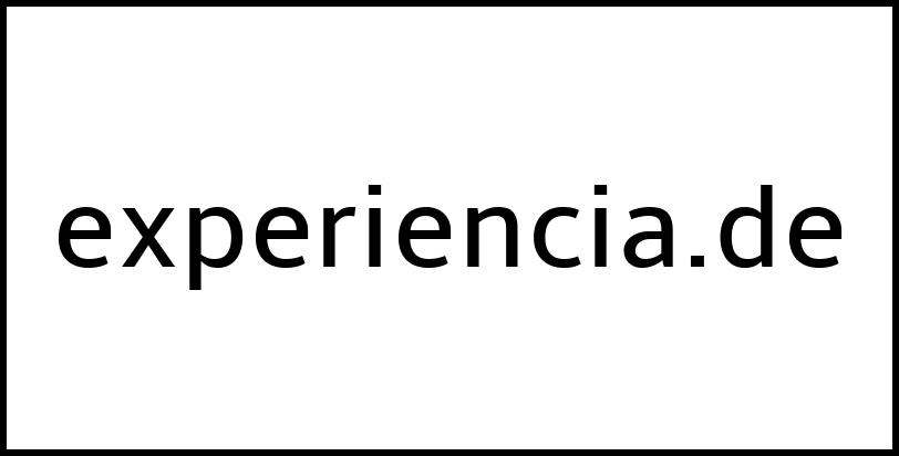 experiencia.de