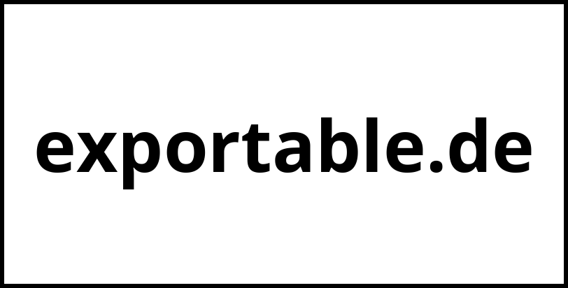 exportable.de