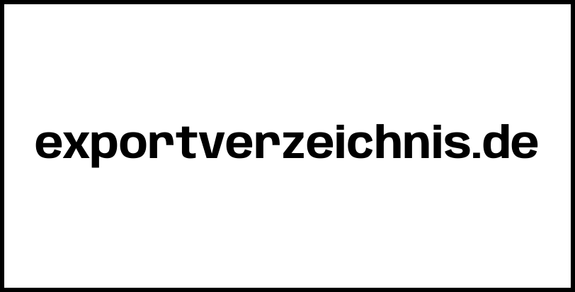 exportverzeichnis.de