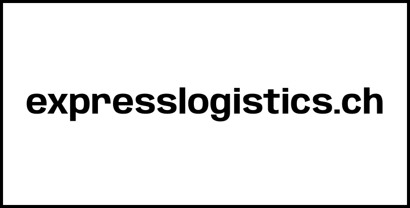 expresslogistics.ch