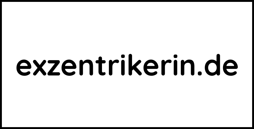 exzentrikerin.de