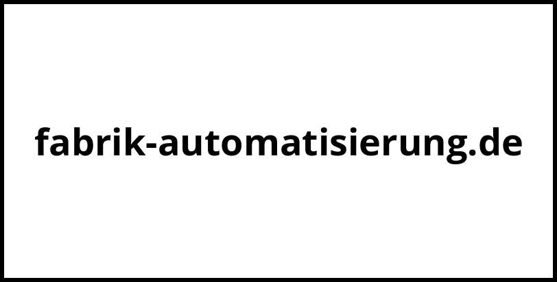 fabrik-automatisierung.de