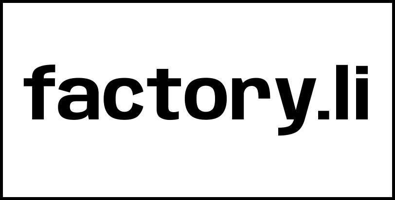 factory.li