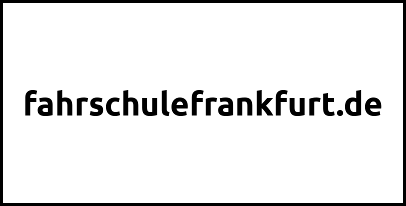 fahrschulefrankfurt.de