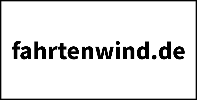 fahrtenwind.de