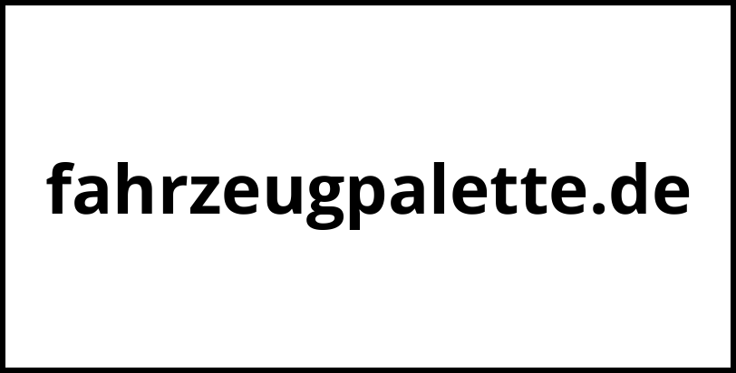 fahrzeugpalette.de