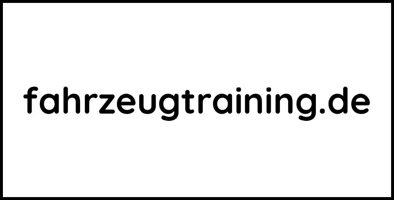 fahrzeugtraining.de