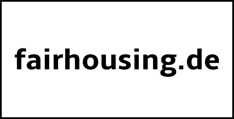 fairhousing.de