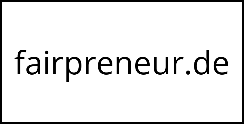 fairpreneur.de
