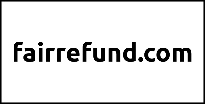 fairrefund.com