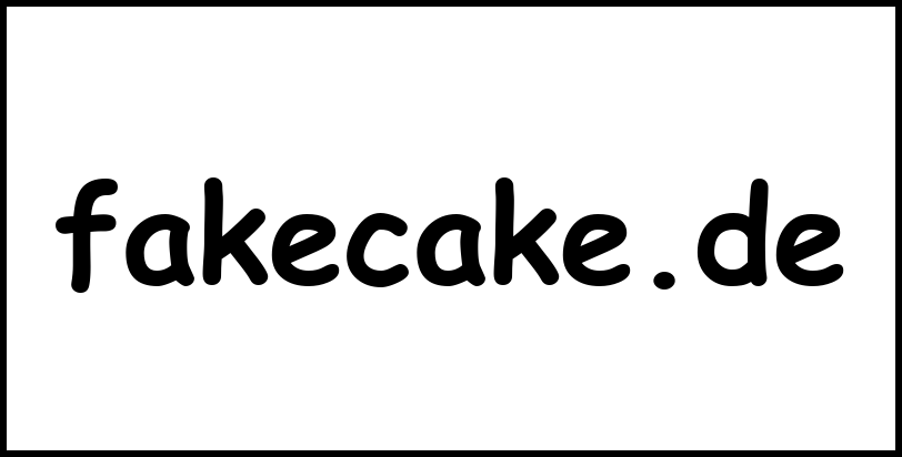 fakecake.de