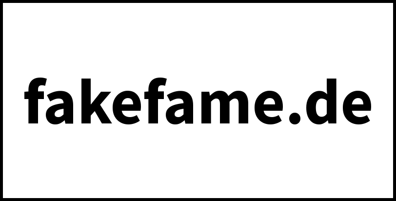 fakefame.de