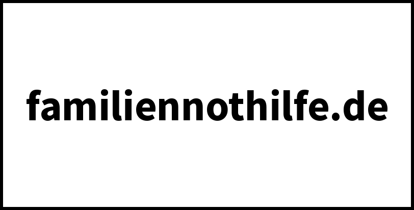 familiennothilfe.de