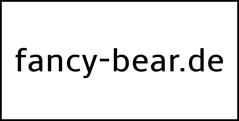 fancy-bear.de