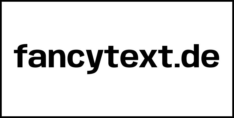 fancytext.de