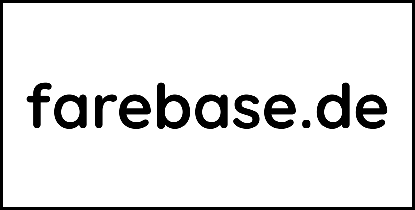 farebase.de