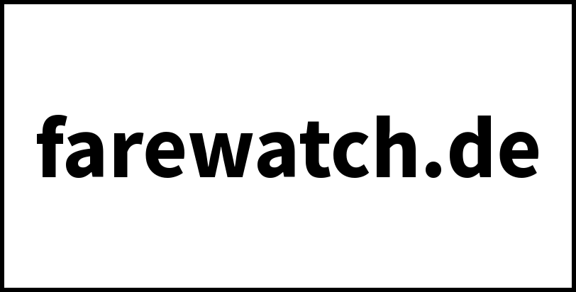 farewatch.de