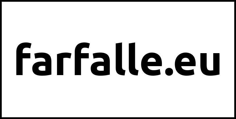 farfalle.eu