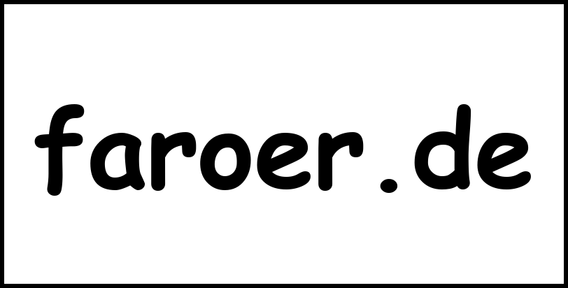 faroer.de