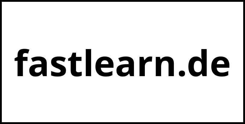 fastlearn.de