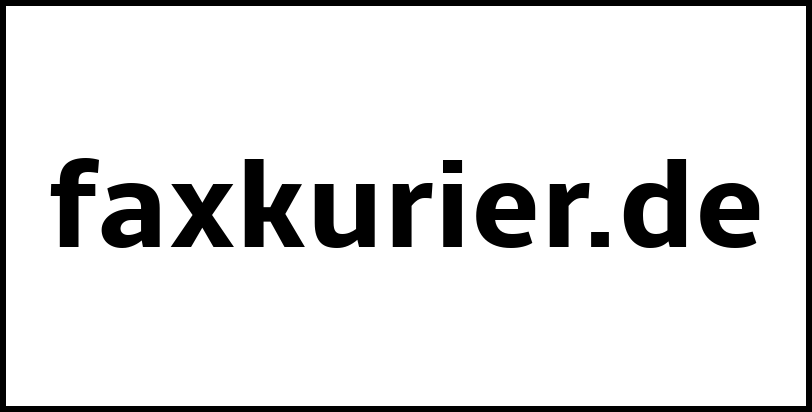 faxkurier.de