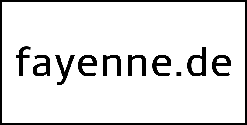 fayenne.de
