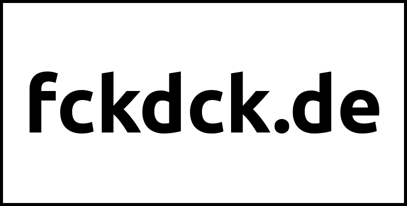 fckdck.de