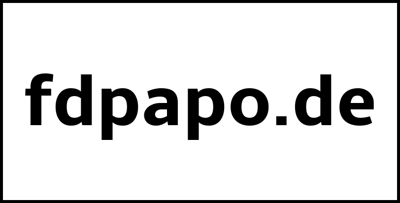 fdpapo.de