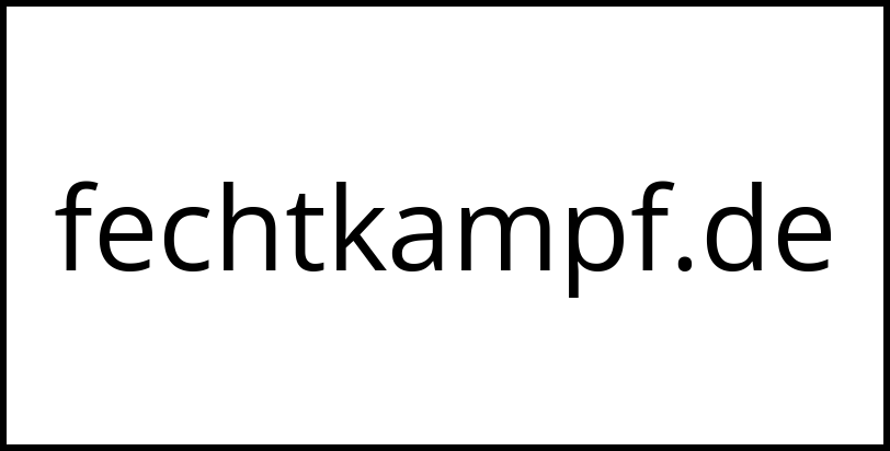 fechtkampf.de