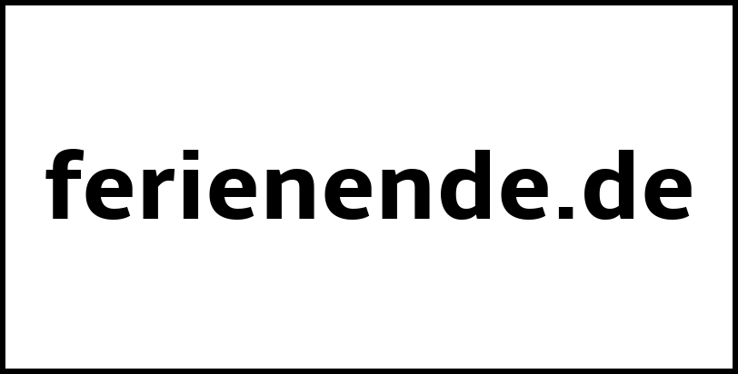 ferienende.de