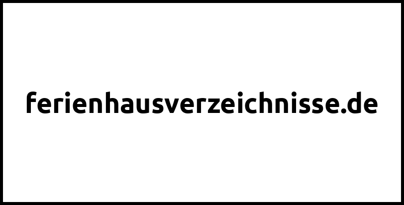 ferienhausverzeichnisse.de