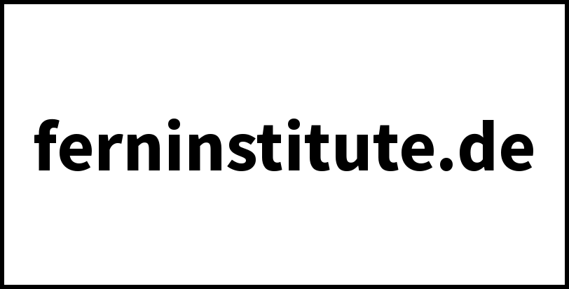 ferninstitute.de