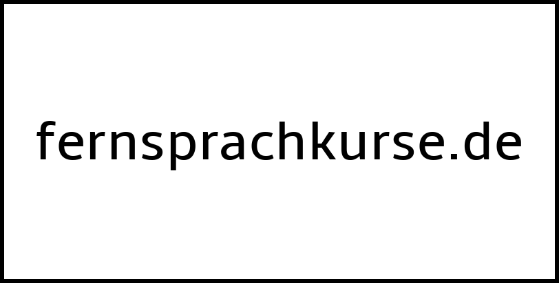 fernsprachkurse.de