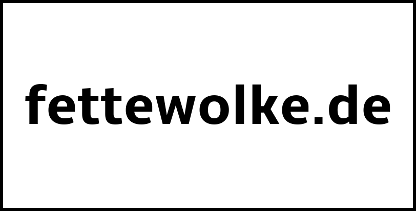 fettewolke.de