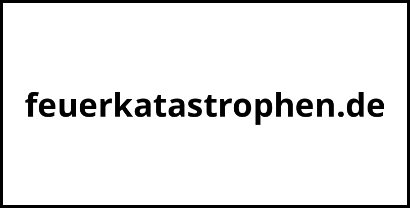 feuerkatastrophen.de