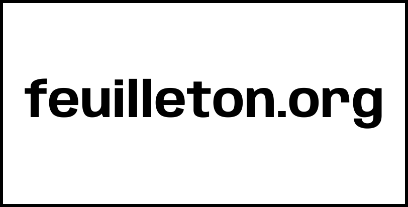 feuilleton.org