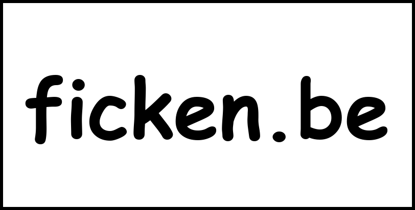 ficken.be