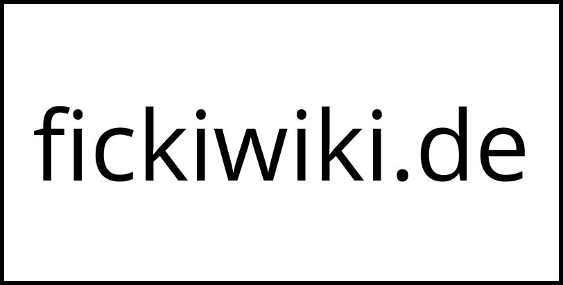 fickiwiki.de