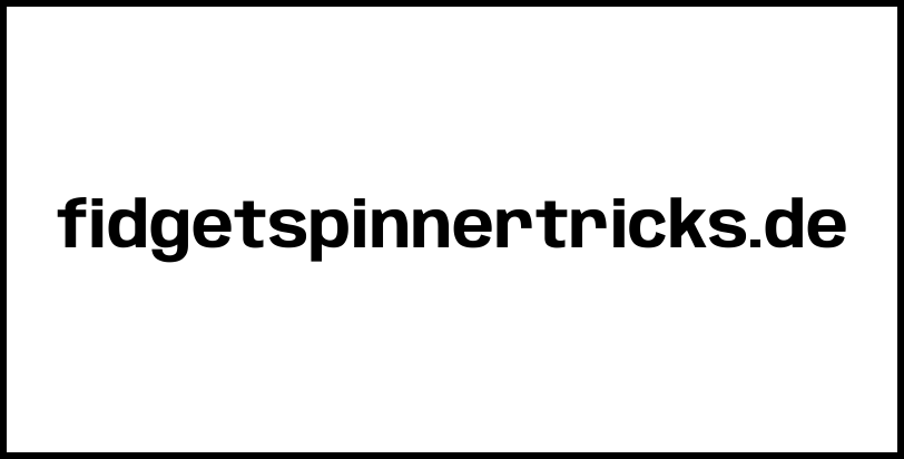 fidgetspinnertricks.de