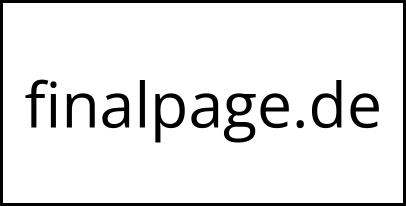 finalpage.de